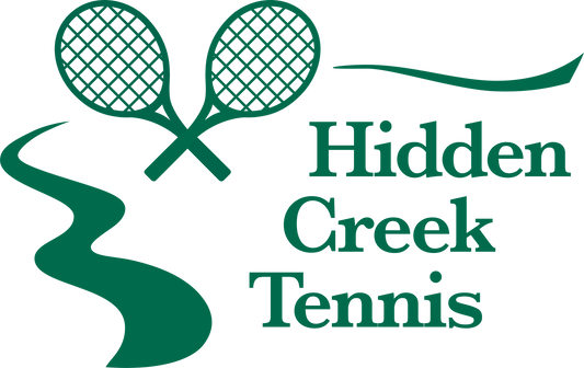Hidden Creek Tennis Logo Sticker